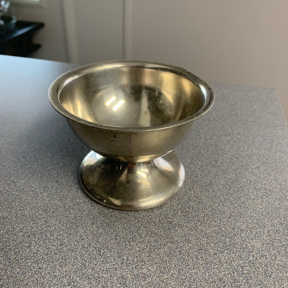 Vintage Elegant Silver Decorative Bowl